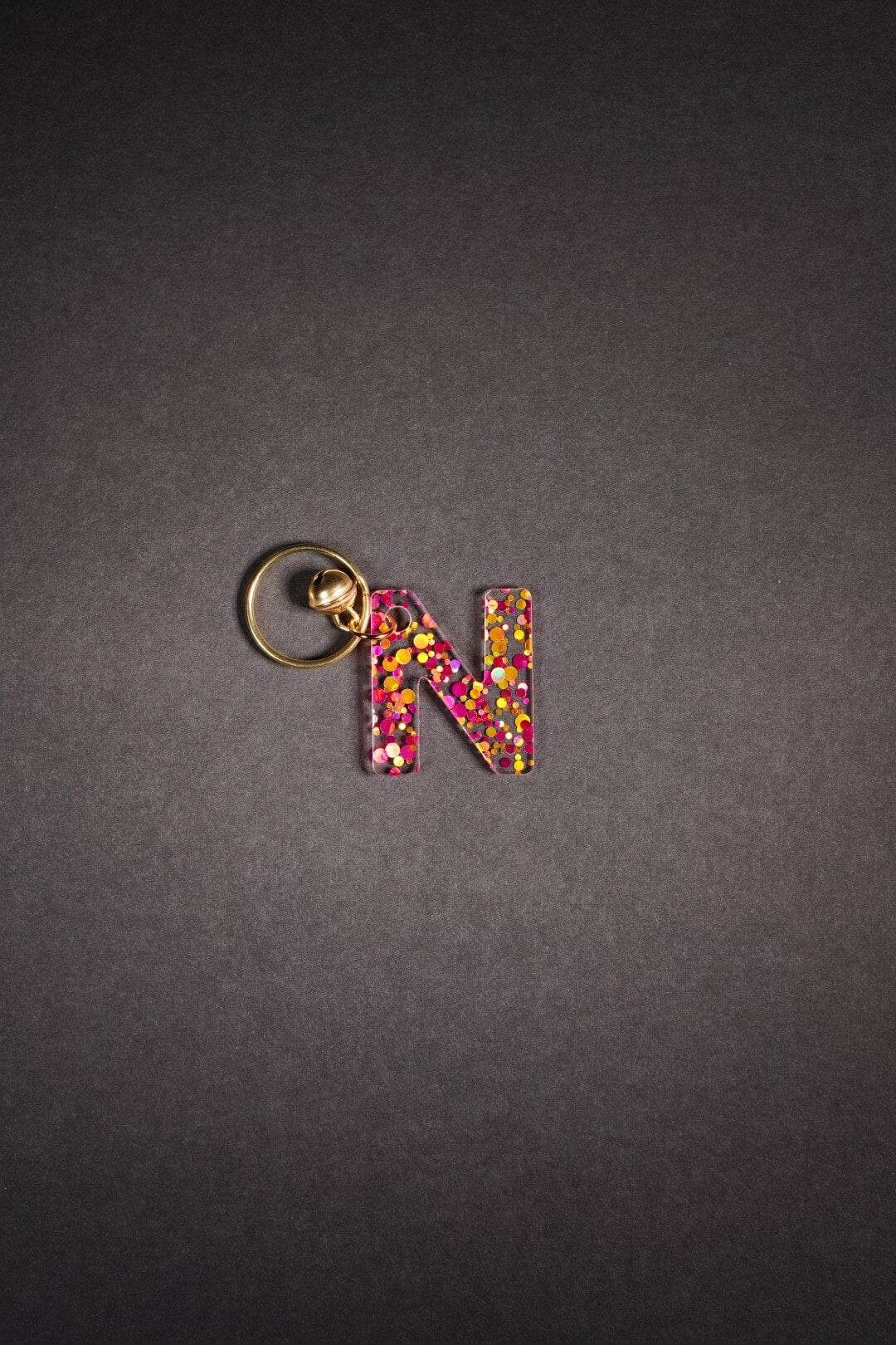 Lucky Letters multiglitter pink - LUCKY MES