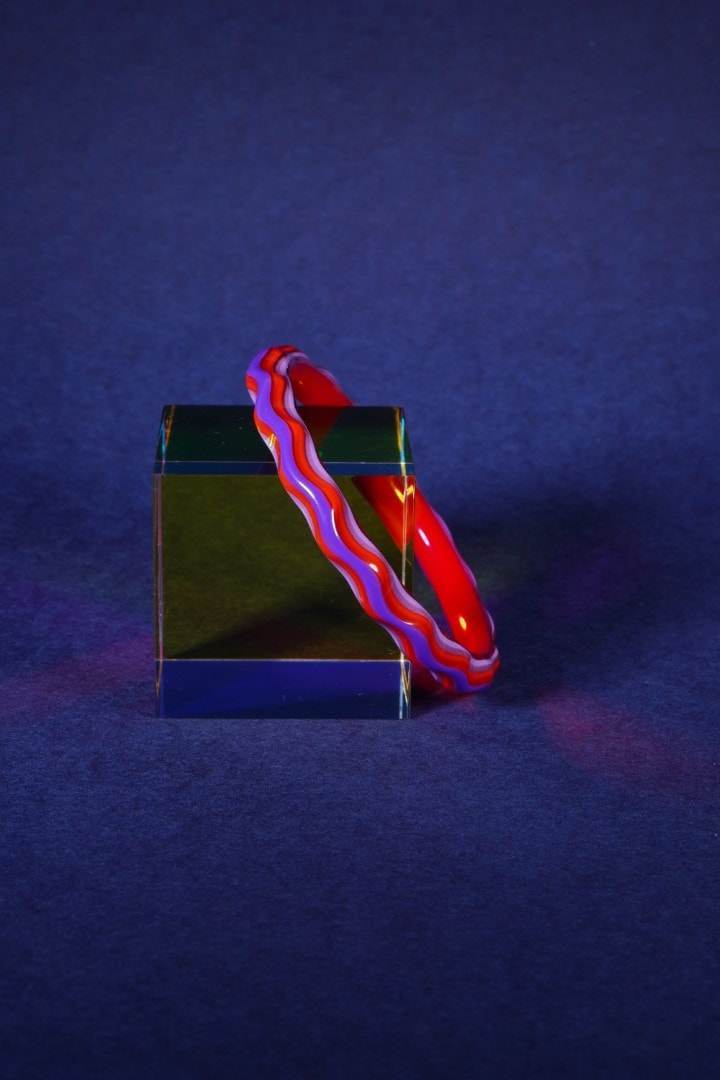 Bangles lilac-pink - LUCKY MES