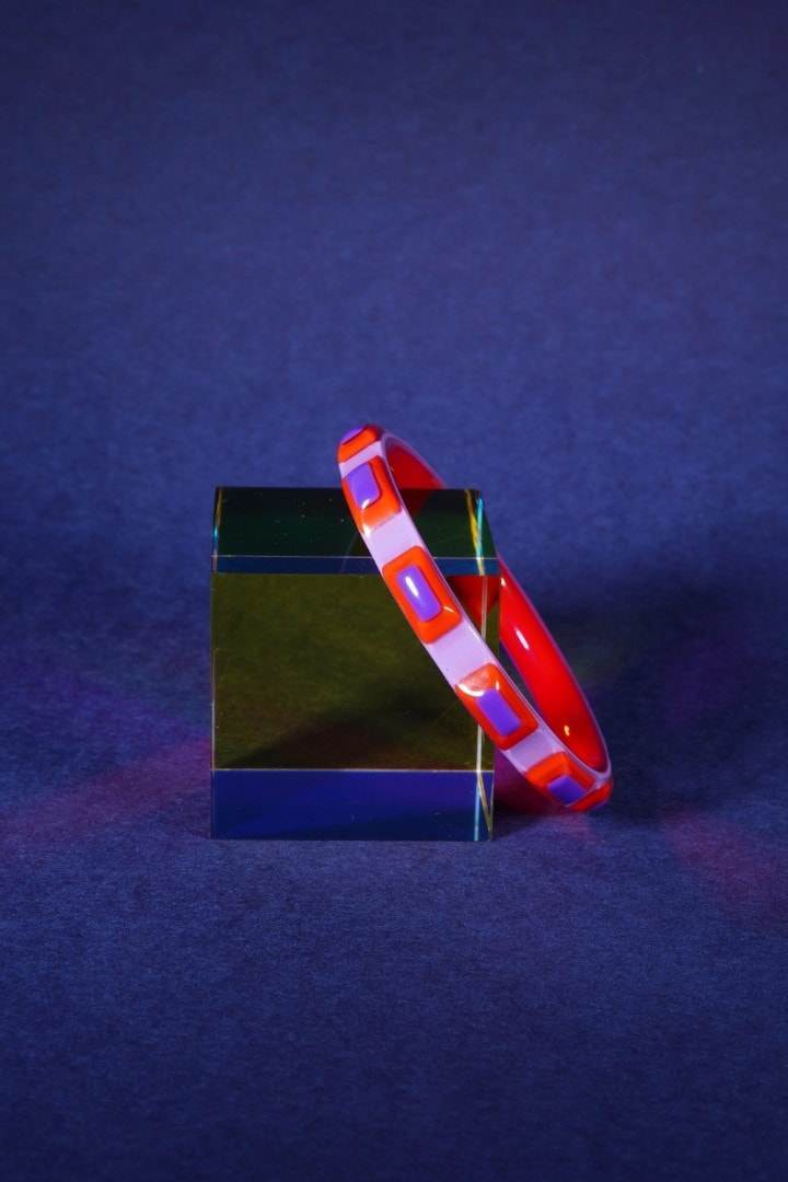 Bangles lilac-pink - LUCKY MES