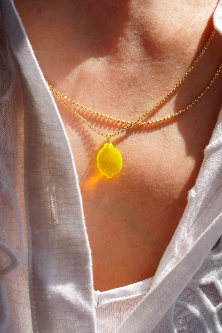 Lucky Necklace Zitrone - LUCKY MES