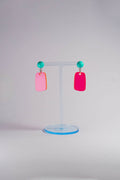 Lucky Ears Turquoise pink fluoreszierend - LUCKY MES
