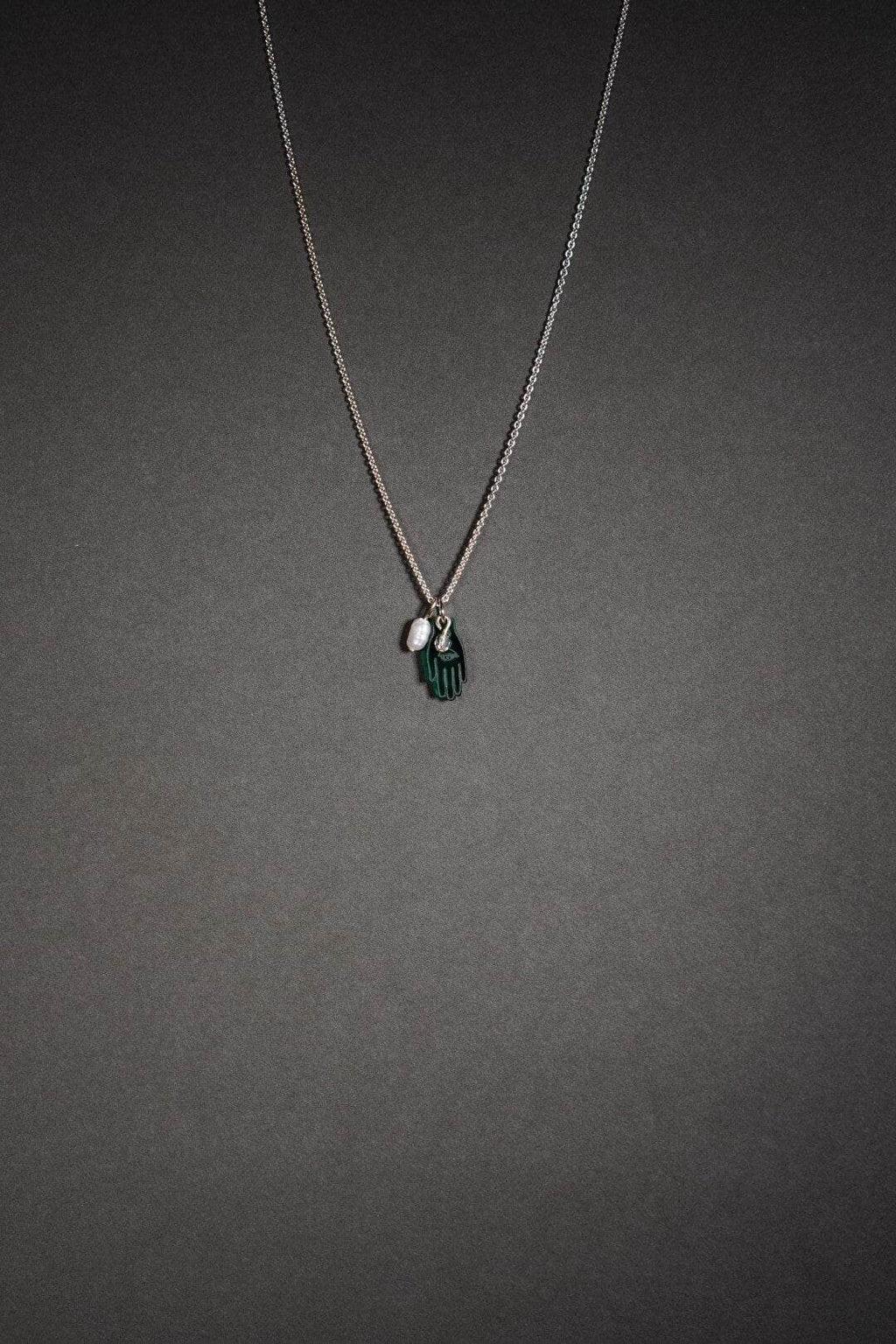 Lucky Necklace Lucky Hand Pearl - LUCKY MES