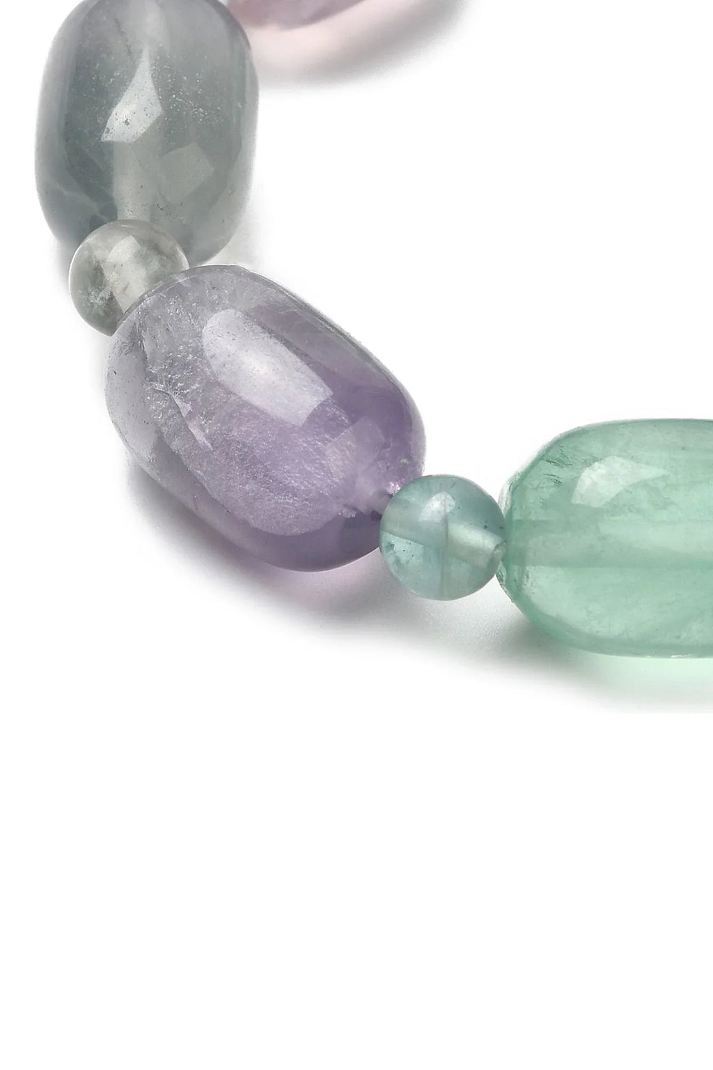 Lucky Bracelet Fluorit chunky pills