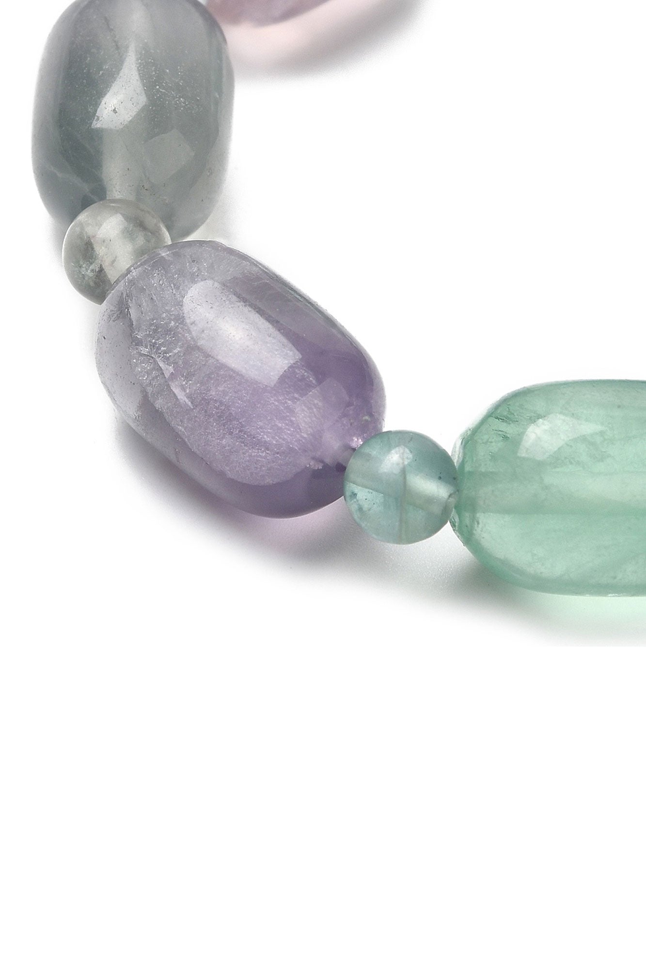 Lucky Bracelet Fluorit chunky pills