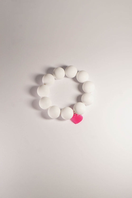 Lucky Bracelet - weiss (matt) - LUCKY MES