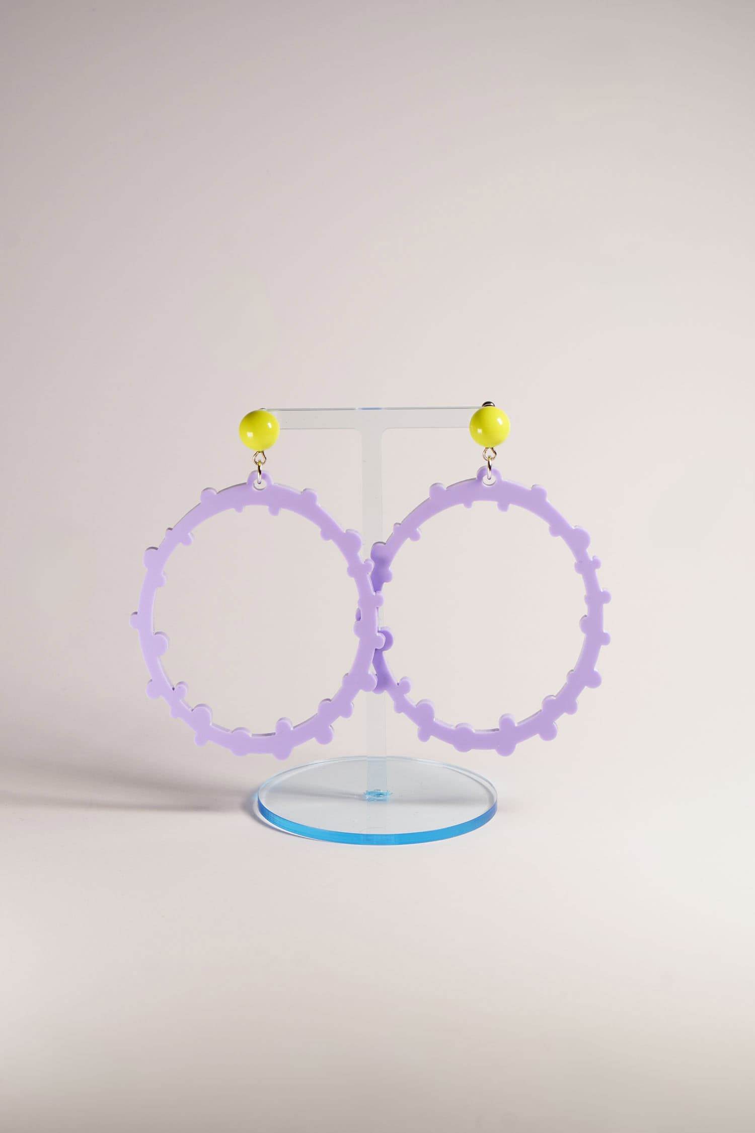 Lucky Ears - lemon - lilac pastell - LUCKY MES