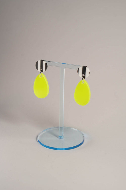 Lucky Ears - stripes - neon gelb - LUCKY MES