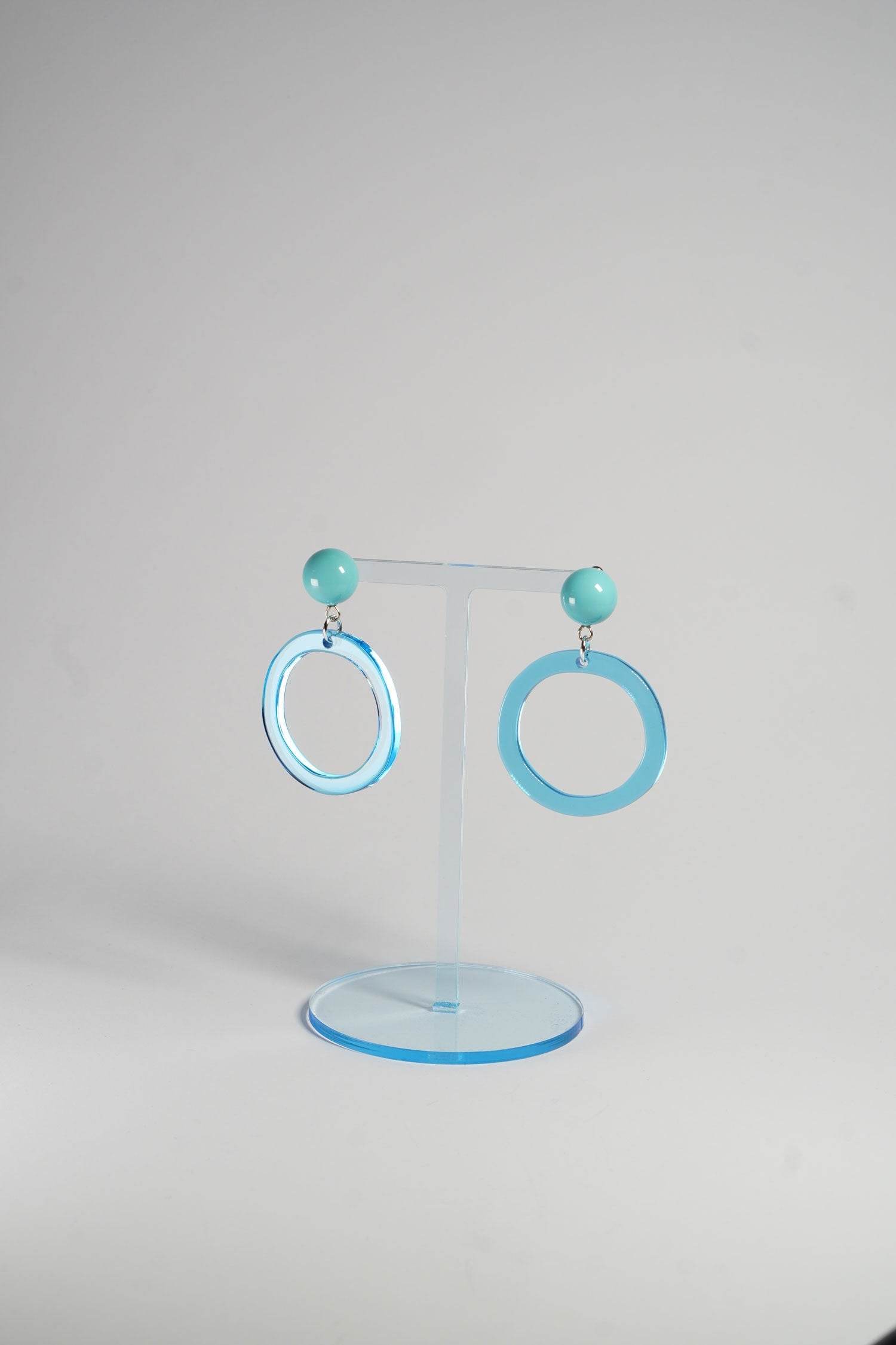 Lucky Ears - turquoise - blau fluoreszierend loops - LUCKY MES