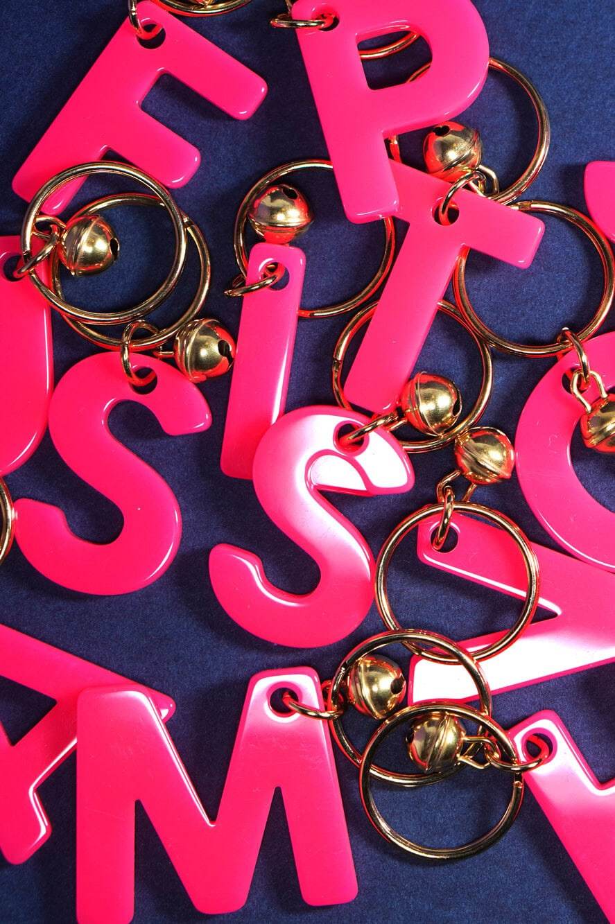 Lucky Letters neon pink - LUCKY MES