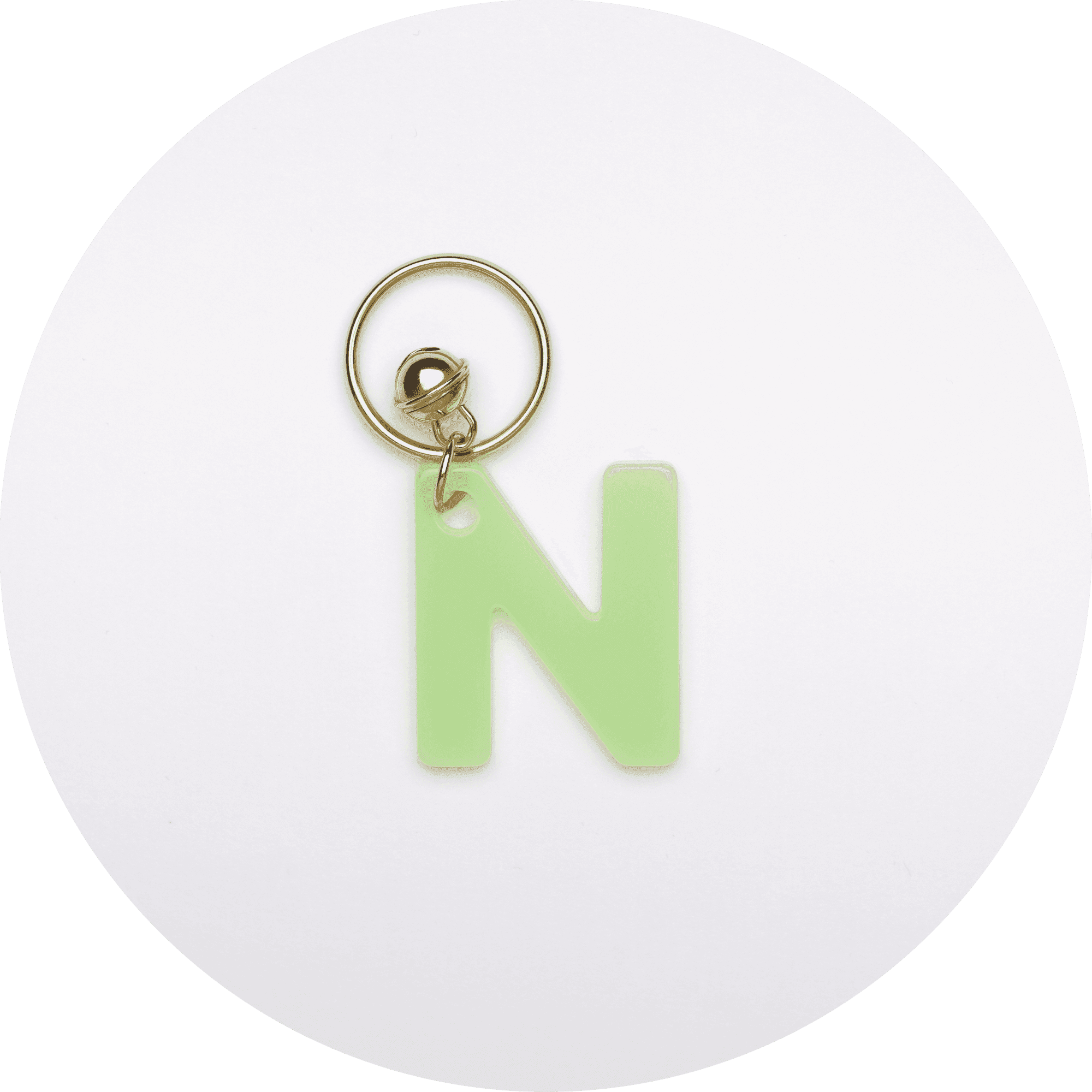 Lucky Letters moonglow neon grün - LUCKY MES