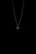 Anemone Kette grün fluoreszierend – Lucky Necklace | Lucky Mes