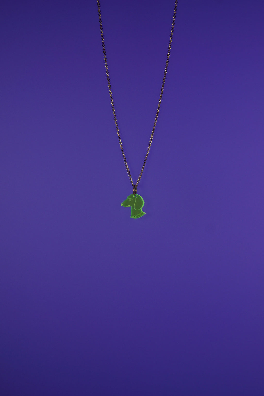 Lucky Necklace Dachshund Head