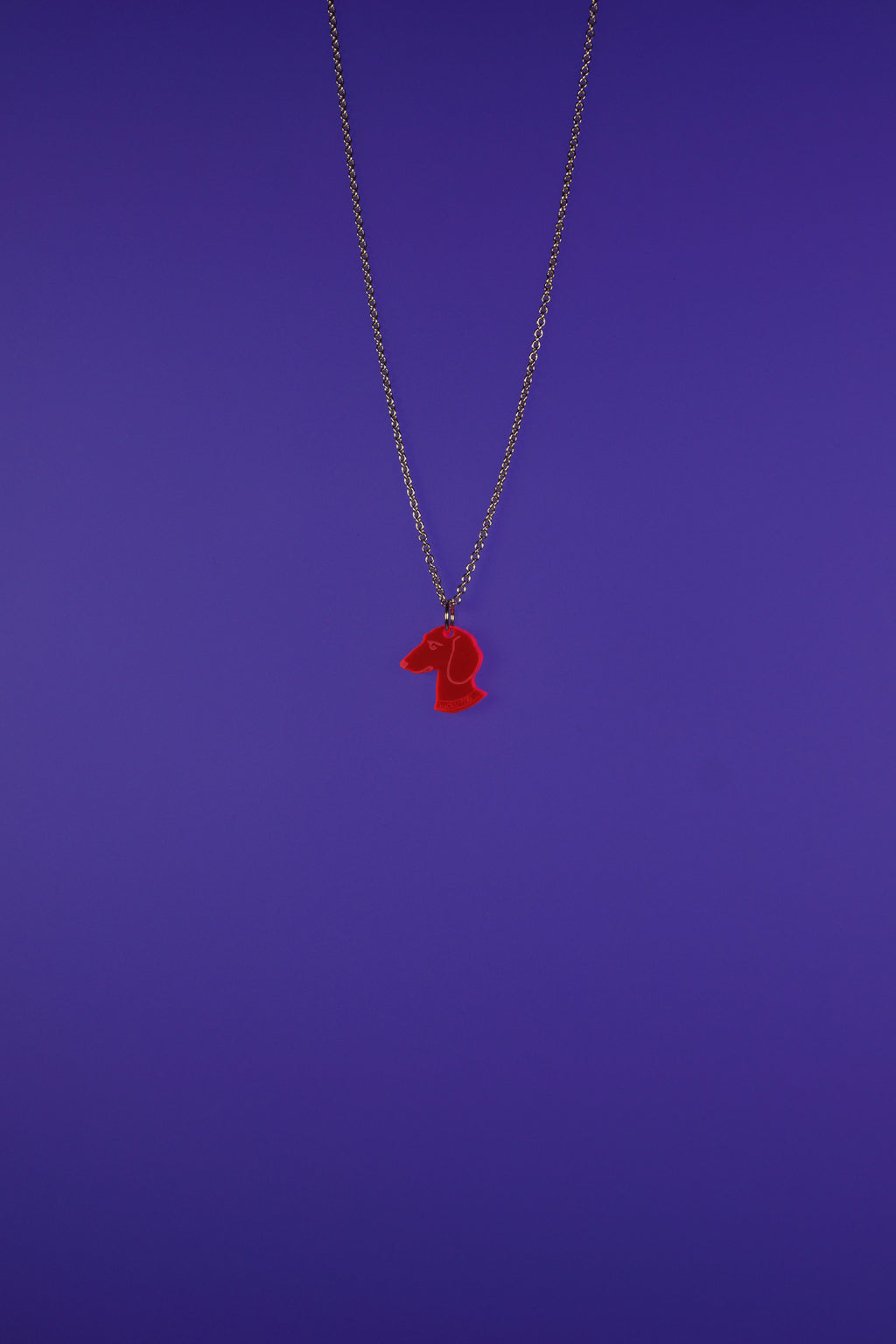Lucky Necklace Dachshund Head