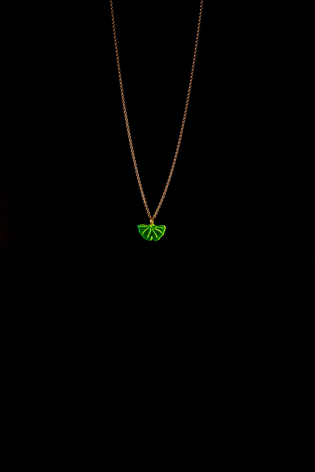 Lucky Necklace Ginkgo