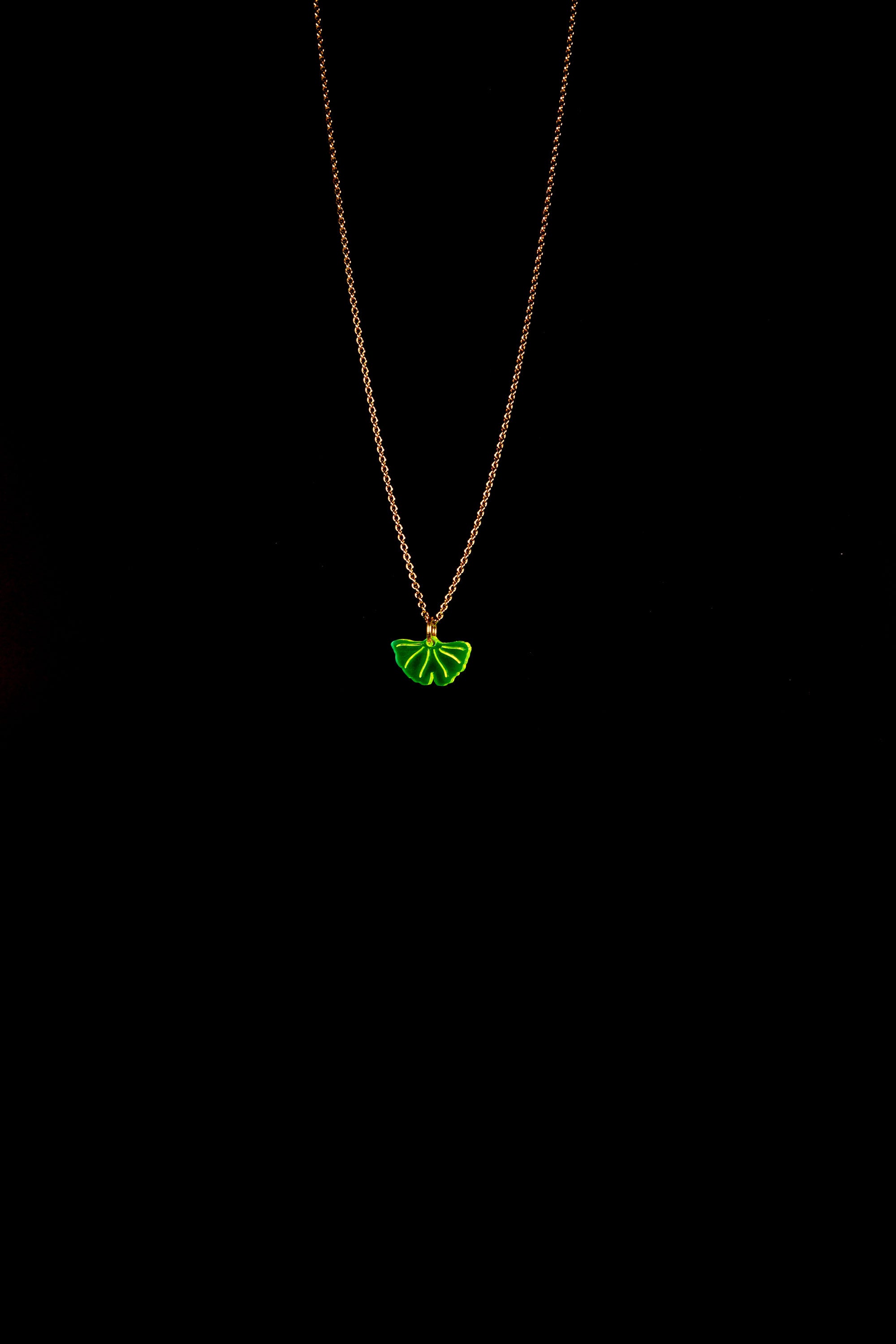 Lucky Necklace Ginkgo