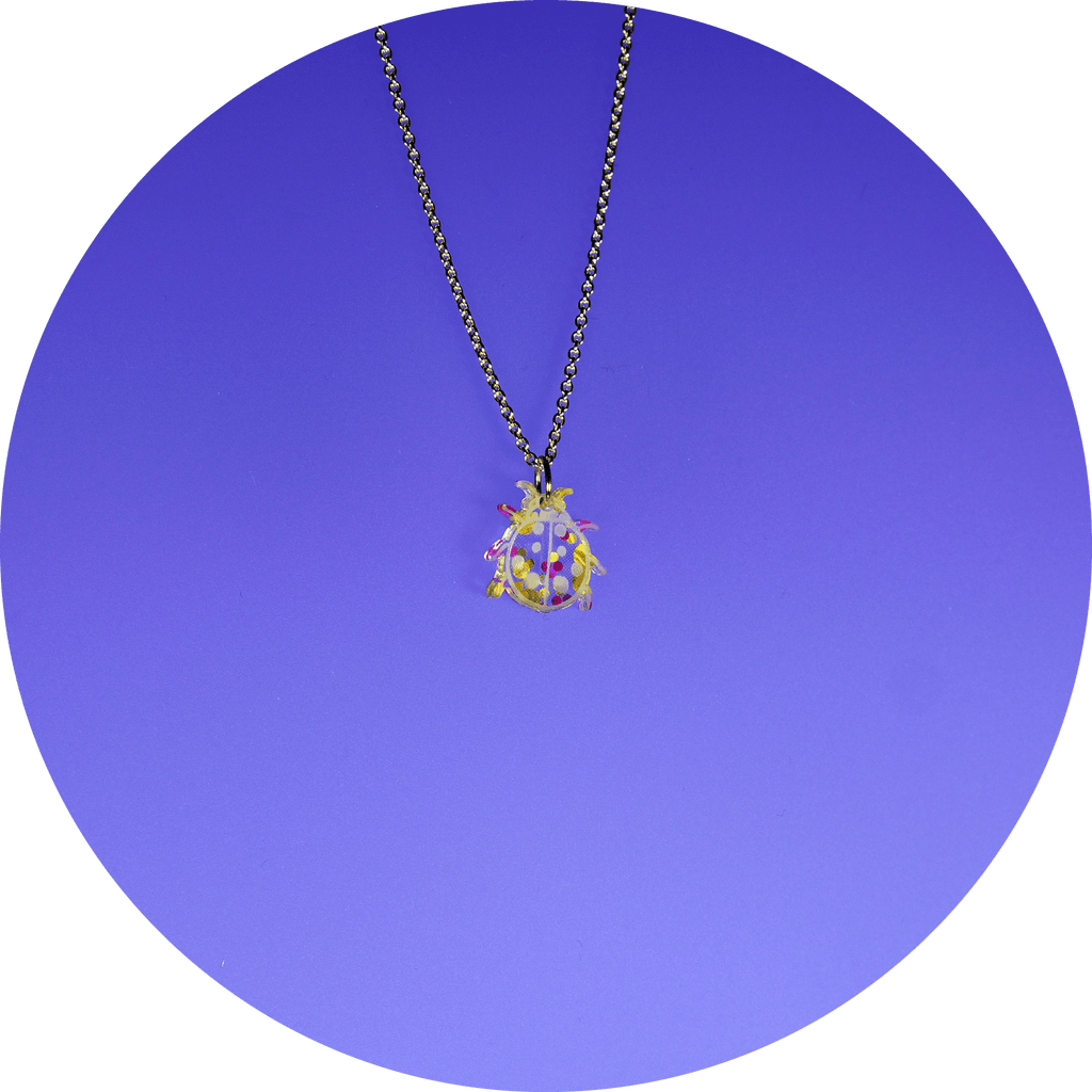 Lucky Necklace Marienkäfer