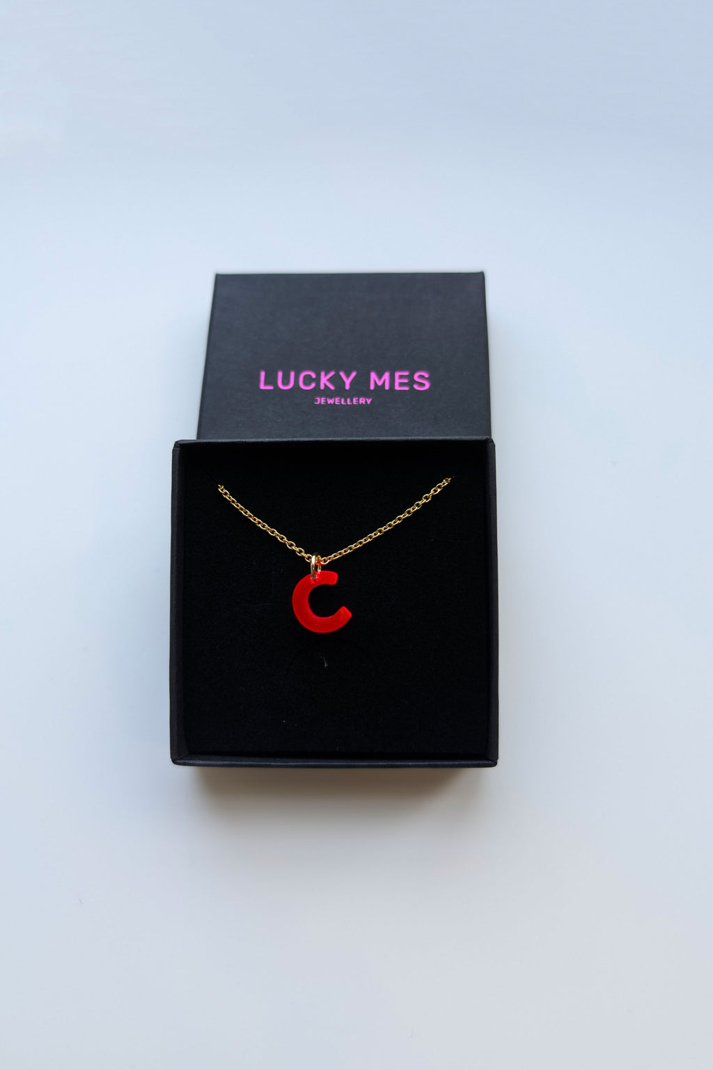 Lucky Necklace Letters
