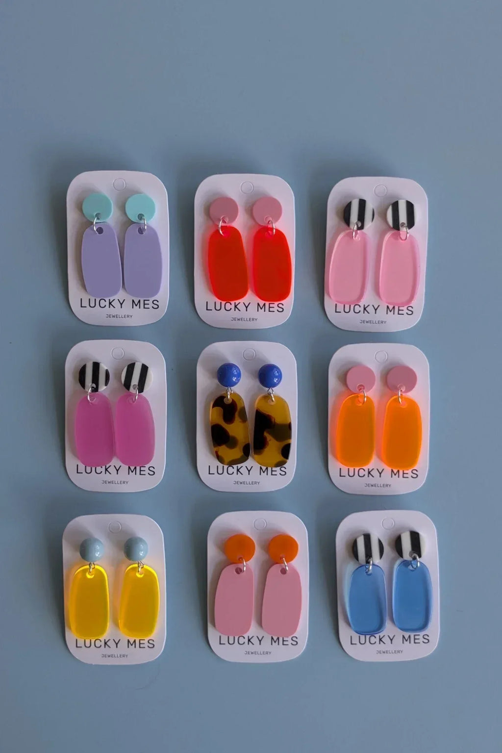 Bananen Ohrringe aus recyceltem Acryl – Lucky Ears Spring | Lucky Mes