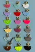 Ginkgo Schlüsselanhänger aus recyceltem Acryl – Lucky Mes München