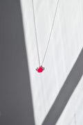 Herz Kette Silber handgefertigt – Lucky Necklace Heart | Lucky Mes München