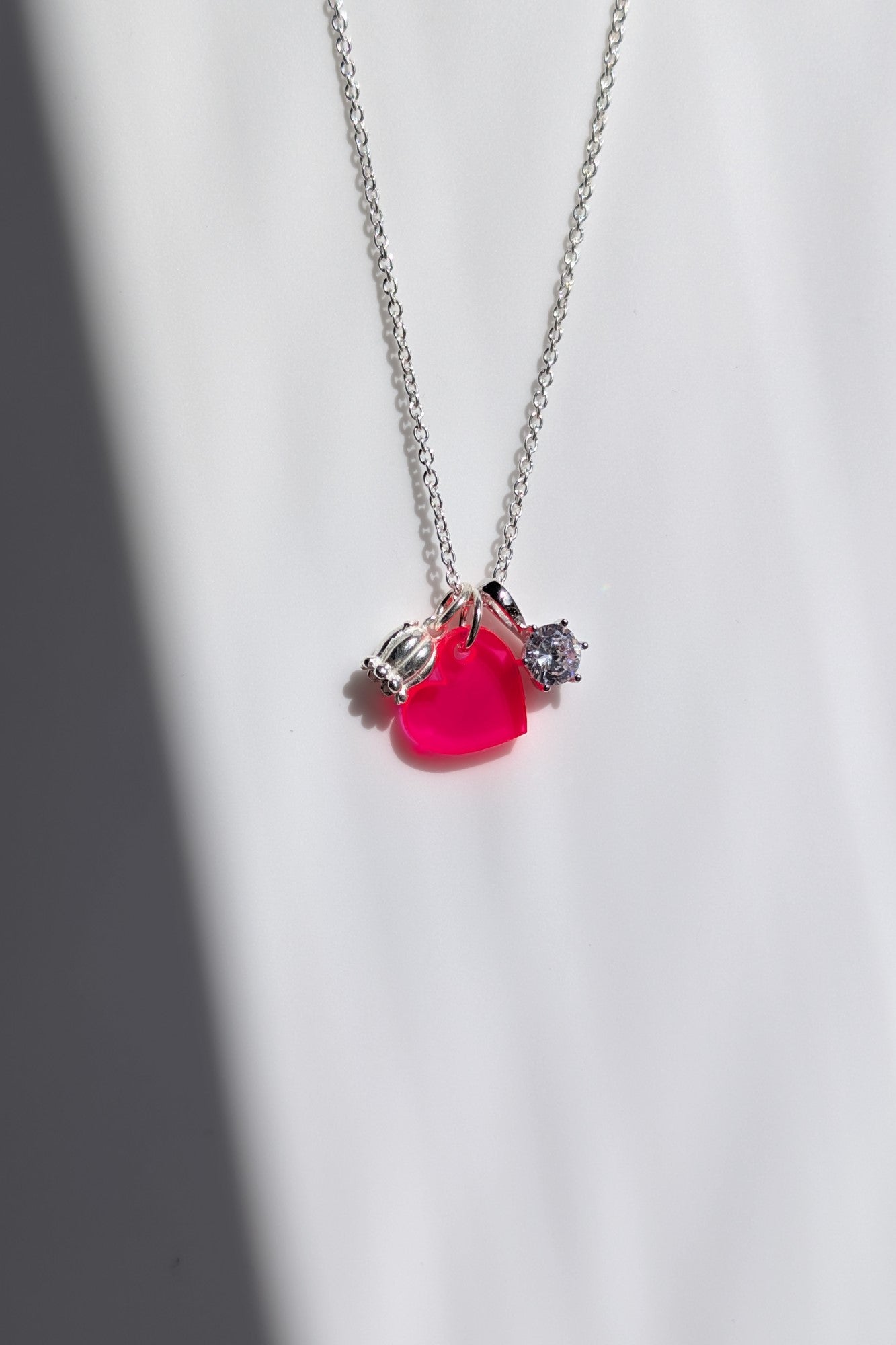 Lucky Necklace Heart silber