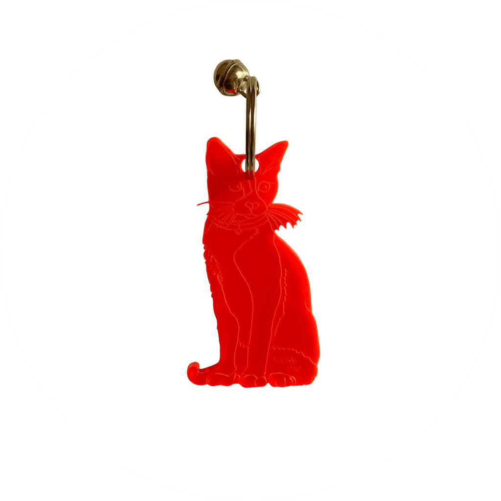 Lucky Cat sitting - LUCKY MES