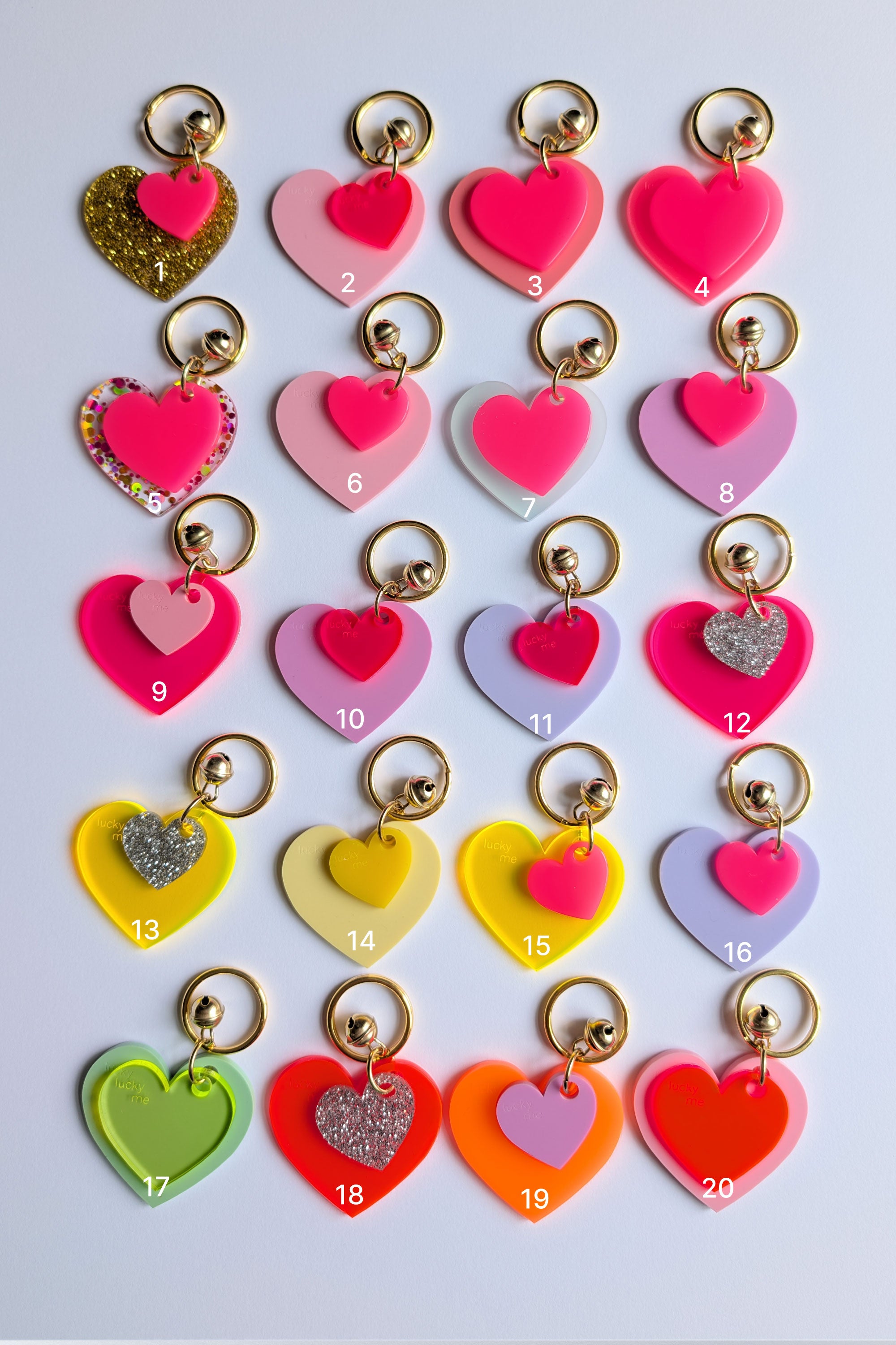 Lucky Hearts (the original) new colors
