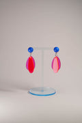 Lucky Ears - blue - lila satiniert pink fluoreszierend - LUCKY MES