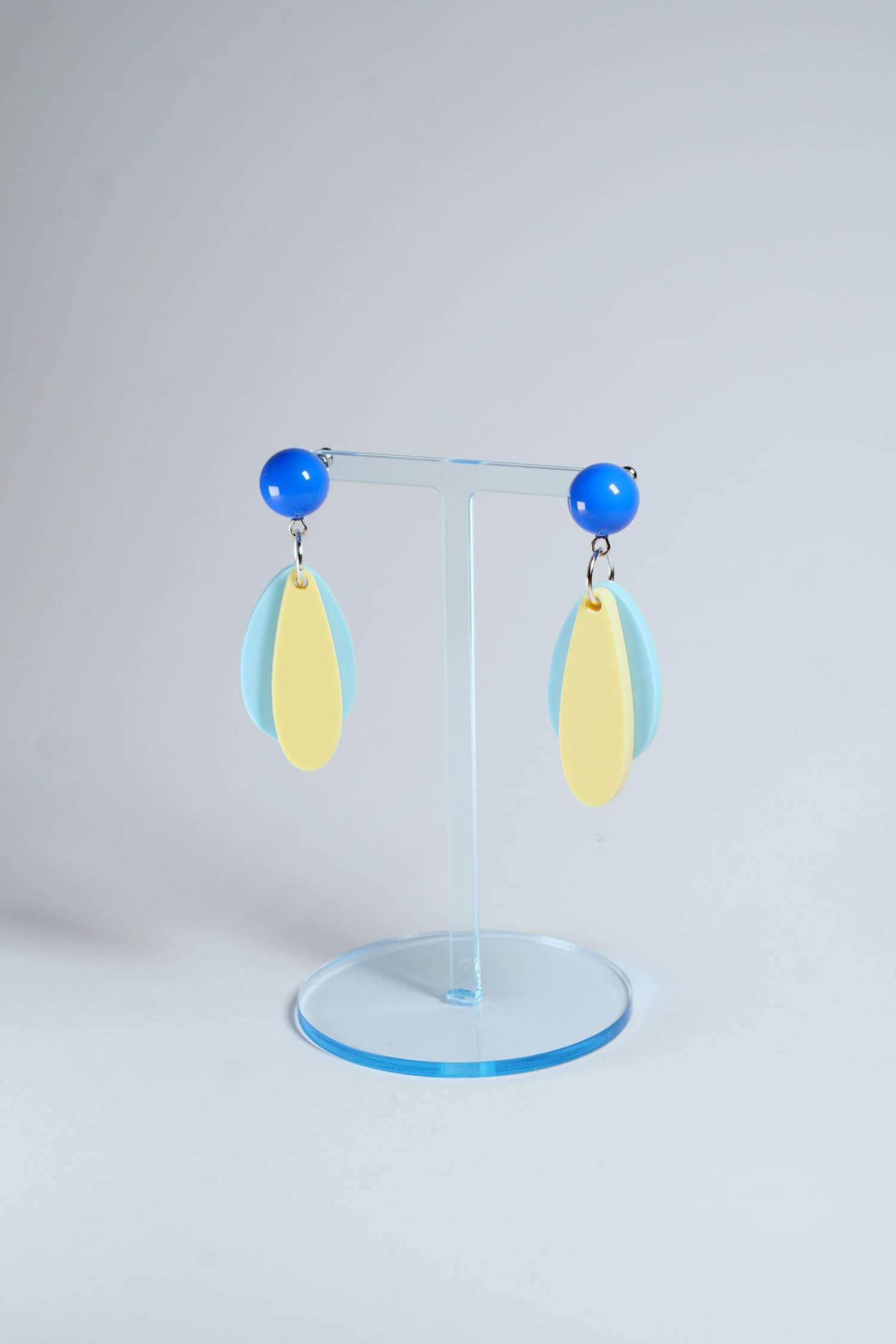 Lucky Ears - blue - blau pastell - gelb pastell - LUCKY MES