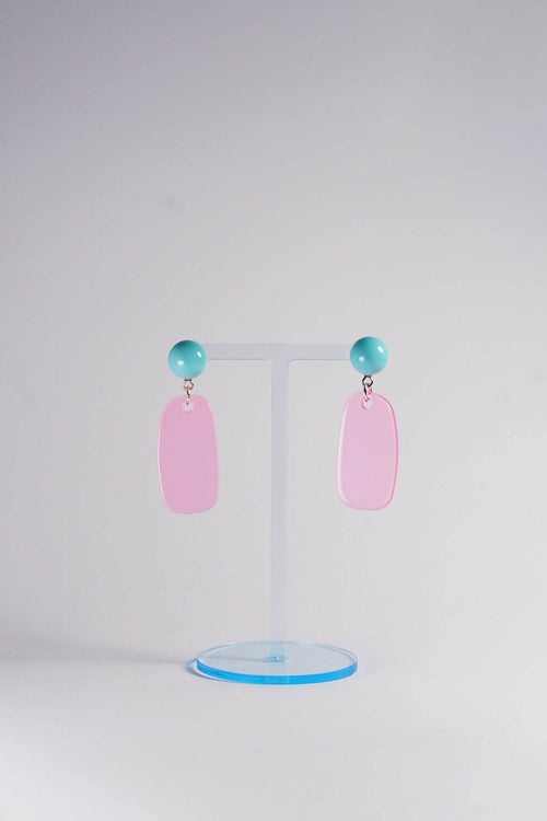 Lucky Ears Turquoise pink fluoreszierend - LUCKY MES