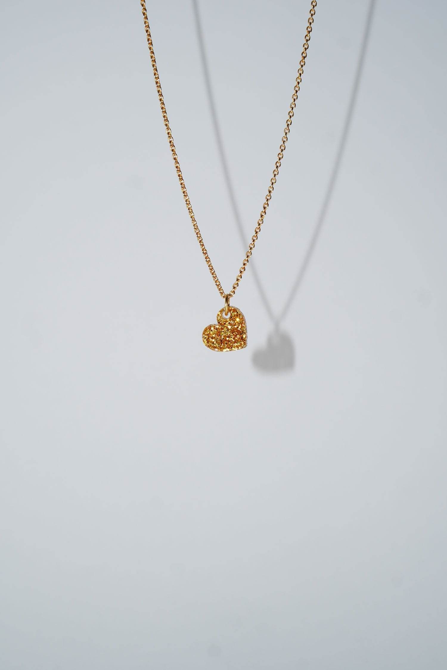 Lucky Necklace Heart Glitter - LUCKY MES