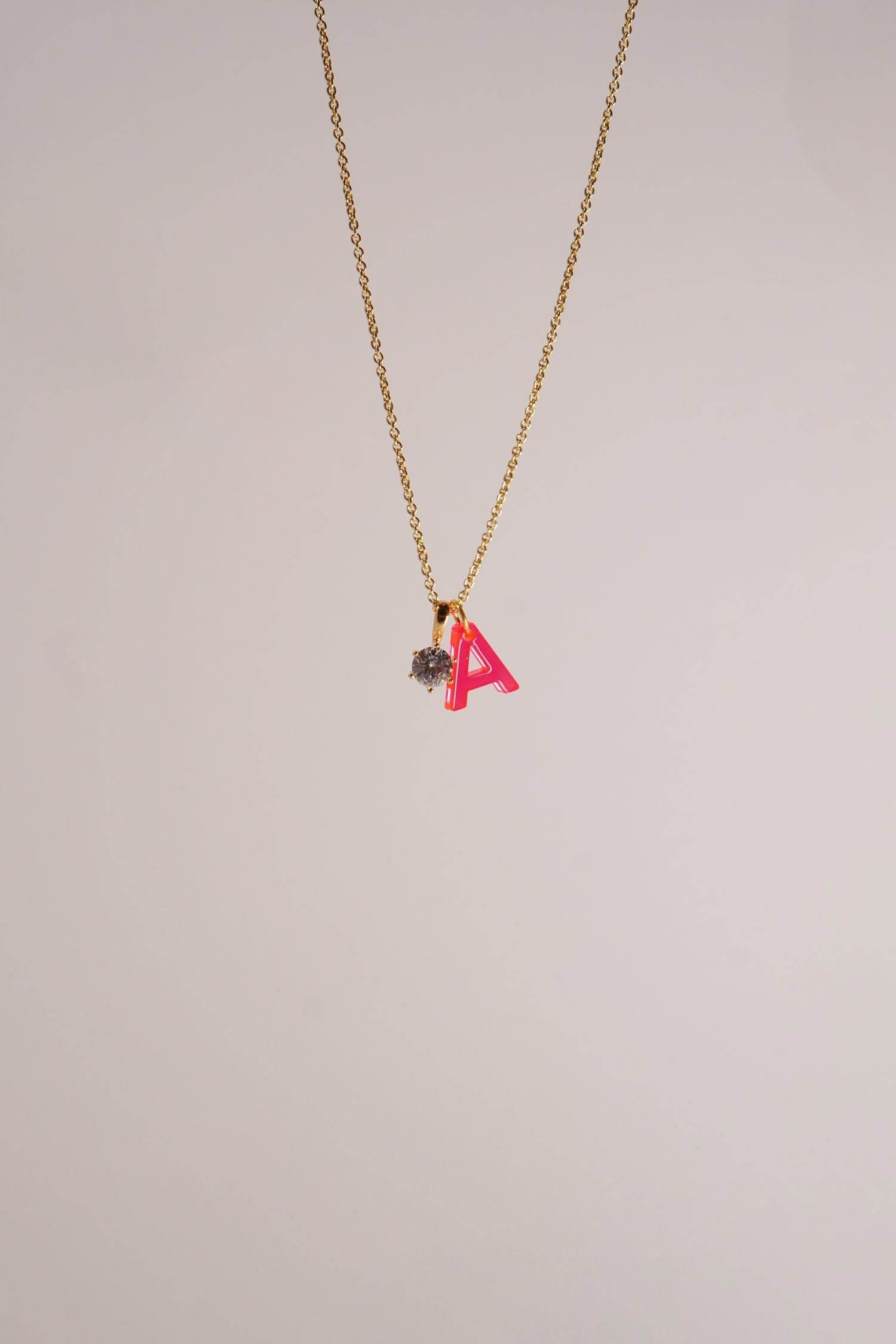Lucky Necklace Letters - LUCKY MES