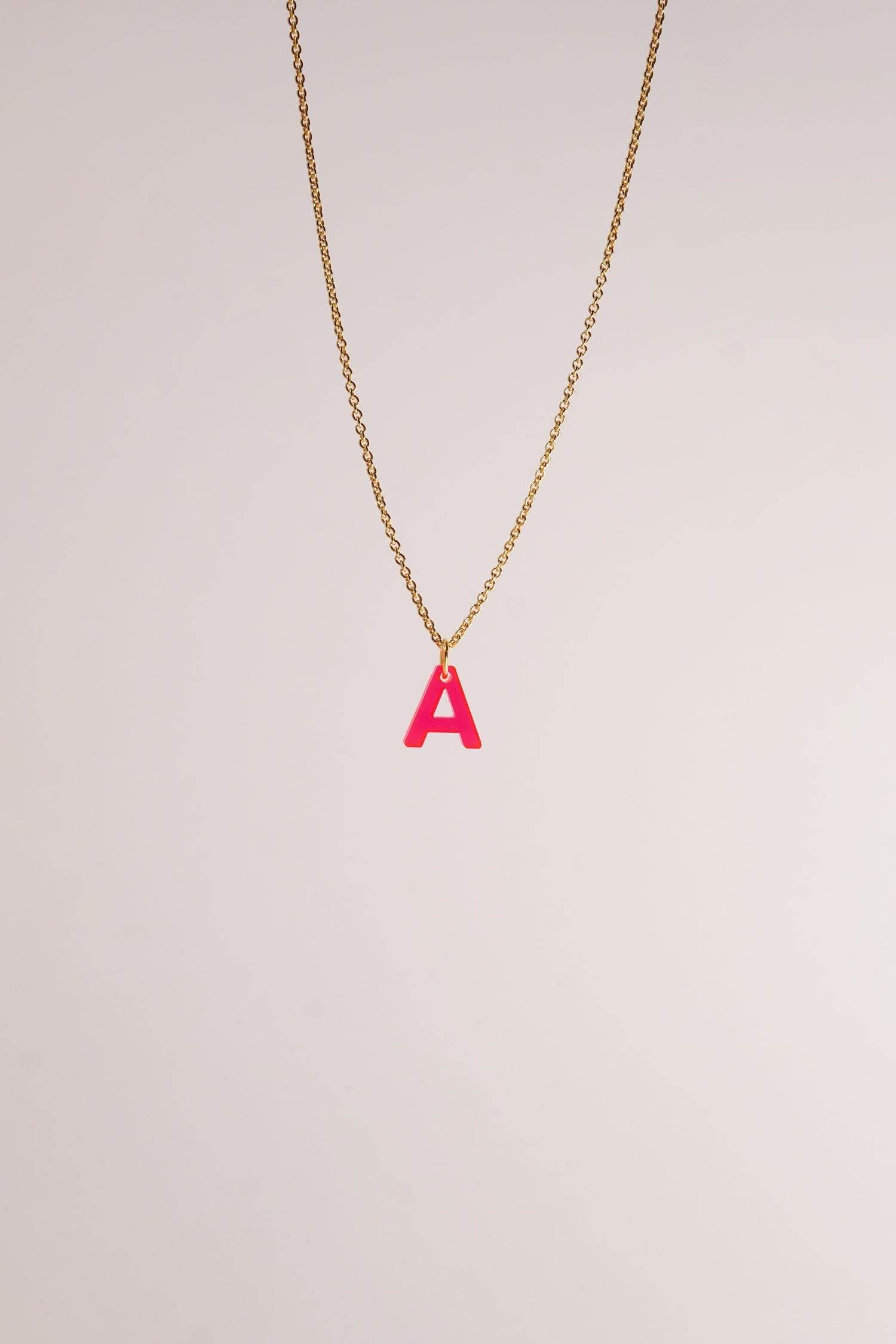 Lucky Necklace Letters - LUCKY MES