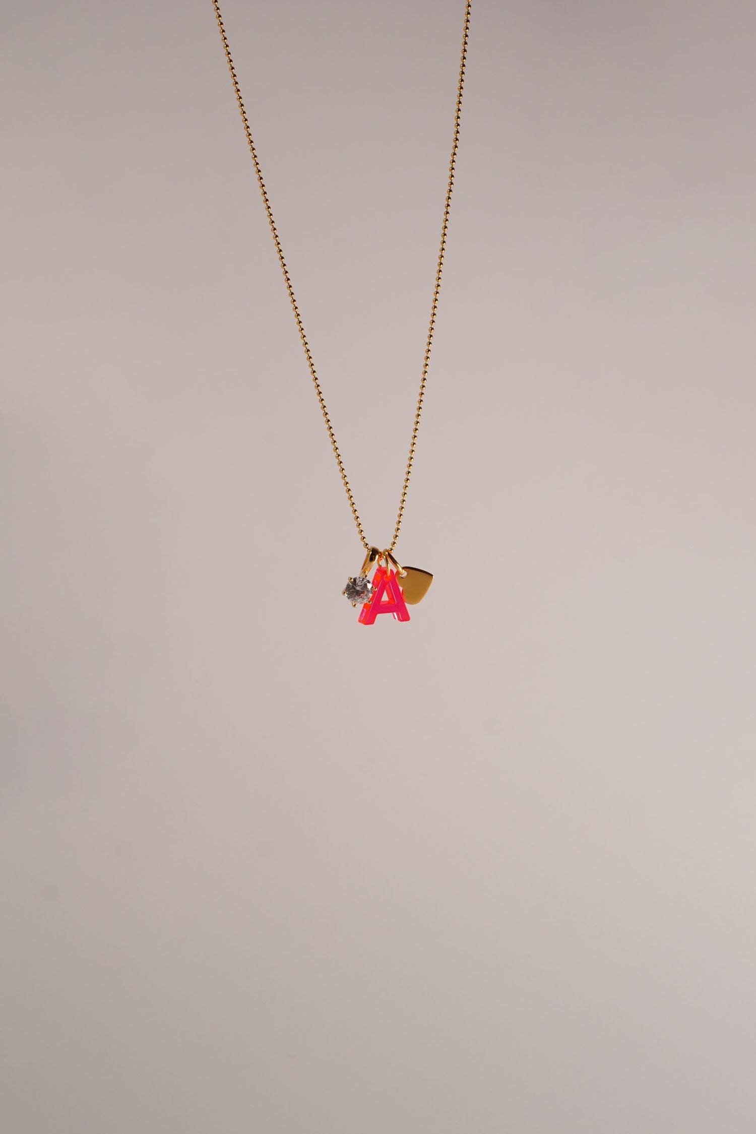 Lucky Necklace Letters - LUCKY MES
