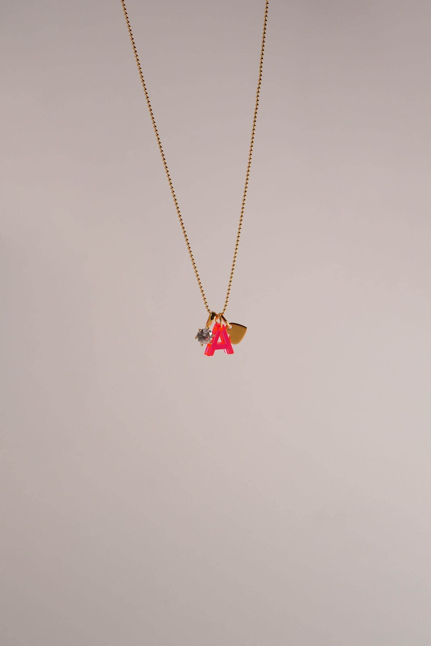 Lucky Necklace Letters - LUCKY MES