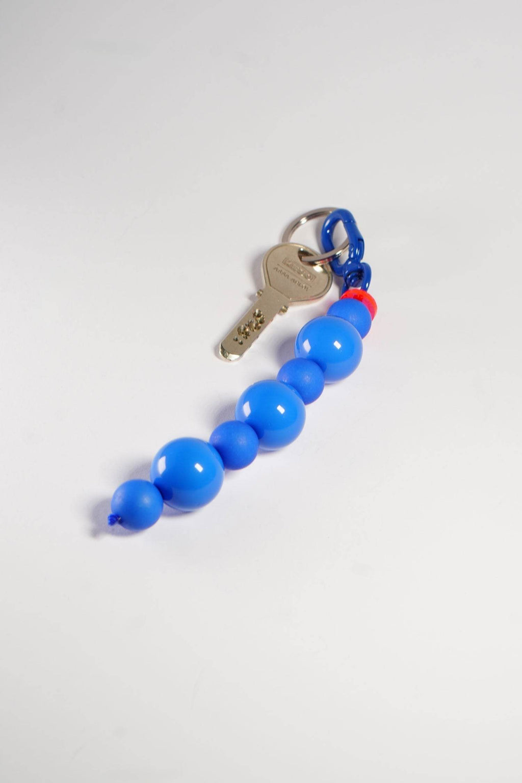 Schlüsselkette Knallblau - LUCKY MES